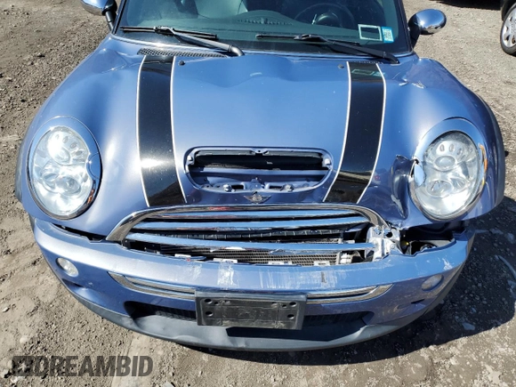 2006 MINI Convertible S with VIN WMWRH33566TJ42639, listed as a Copart auction lot 49452255 with 81,733 mi miles and Salvage title. Bid and sale history available at DreamBid. Image 11.
