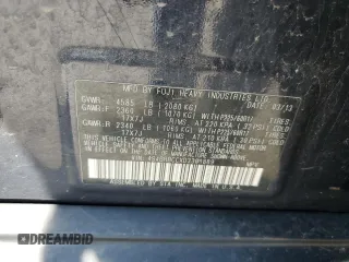 2013 Subaru Outback Premium with VIN 4S4BRBCCXD3301889, listed as a Copart auction lot 53686005 with 196,962 mi miles and Salvage Title. Bid and sale history available at DreamBid. Image 13.