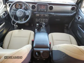 2020 Jeep Wrangler Unlimited Sport with VIN 1C4HJXDM8LW285439, listed as a Copart auction lot 55920754 with 53,509 mi miles and . Bid and sale history available at DreamBid. Image 8.