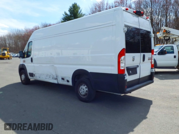 2022 Ram ProMaster Cargo with VIN 3C6MRVJG4NE111866, listed as a IAAI auction lot 42082644 with 62,444 mi miles and . Bid and sale history available at DreamBid. Image 3.