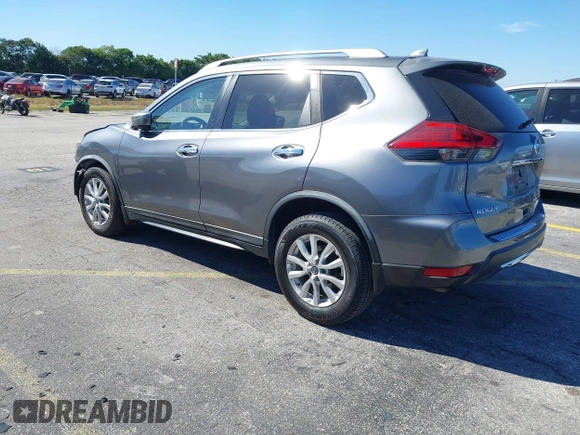 2017 Nissan Rogue S with VIN KNMAT2MT7HP617801, listed as a IAAI auction lot 41754527 with 156,195 mi miles and . Bid and sale history available at DreamBid. Image 3.