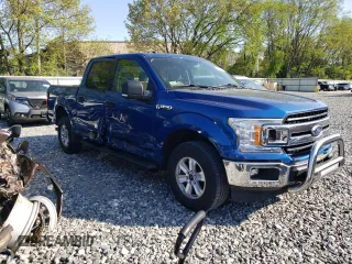 2018 Ford F-150 XL with VIN 1FTEW1EG2JFD55122, listed as a Copart auction lot 56501955 with 91,649 mi miles and Salvage title. Bid and sale history available at DreamBid. Image 4.