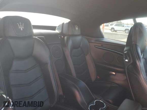 2015 Maserati GranTurismo Sport with VIN ZAM45VMA5F0129195, listed as a Copart auction lot 86961794 with 43,851 mi miles and Salvage title. Bid and sale history available at DreamBid. Image 10.