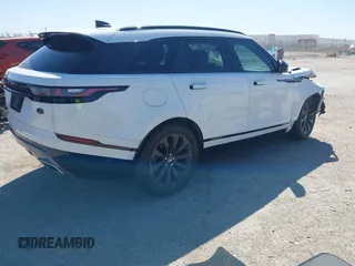 2018 Land Rover Range Rover Velar R-Dynamic SE with VIN SALYL2RV2JA747334, listed as a IAAI auction lot 41834587 with 79,780 mi miles. Bid and sale history available at carsss.com. Image 4.
