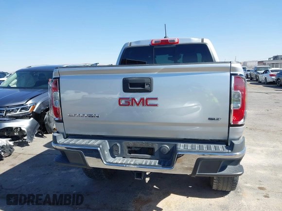 2016 GMC Canyon 2WD SLT with VIN 1GTG5DE36G1104362, listed as a IAAI auction lot 41517077 with 169,641 mi miles. Bid and sale history available at carsss.com. Image 16.
