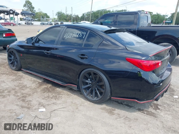 2015 Infiniti Q50 Premium z VIN JN1BV7AR8FM398319, wystawiony jako IAAI lot #42170789 z przebiegiem 86 108 mil mil oraz . Historia ofert i sprzedaży dostępna na DreamBid. Obrazek 3.