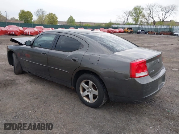 2010 Dodge Charger SXT with VIN 2B3CA3CV7AH165769, listed as a IAAI auction lot 42038135 with 200,886 mi miles. Bid and sale history available at carsss.com. Image 3.