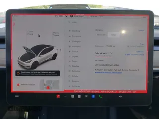2021 Tesla Model Y Performance z VIN 5YJYGDEFXMF240246, wystawiony jako IAAI lot #42042951 z przebiegiem 76 139 mil mil oraz . Historia ofert i sprzedaży dostępna na DreamBid. Obrazek 18.