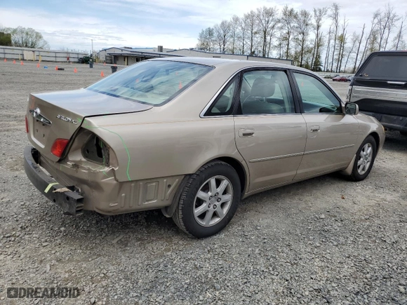 2004 Toyota Avalon XL with VIN 4T1BF28B24U363399, listed as a Copart auction lot 52378115 with 163,421 mi miles and Salvage Title. Bid and sale history available at carsss.com. Image 3.