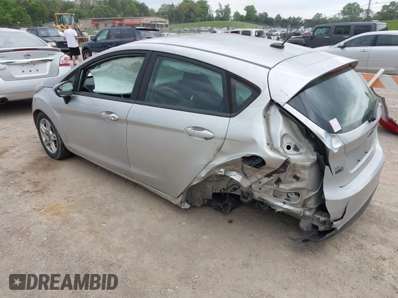 2019 Ford Fiesta SE with VIN 3FADP4EJ3KM145397, listed as a IAAI auction lot 42055399 with 80,667 mi miles. Bid and sale history available at carsss.com. Image 3.
