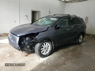 2020 Kia Sorento LX with VIN 5XYPGDA3XLG640161, listed as a Copart auction lot 48752375 with 86,473 mi miles and Salvage Title. Bid and sale history available at carsss.com. Image 1.