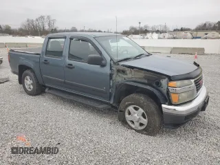 2007 GMC Canyon SLE2 with VIN 1GTDT13E878163870, listed as a Copart auction lot 50991665 with 281,636 mi miles and Salvage Title. Bid and sale history available at carsss.com. Image 4.