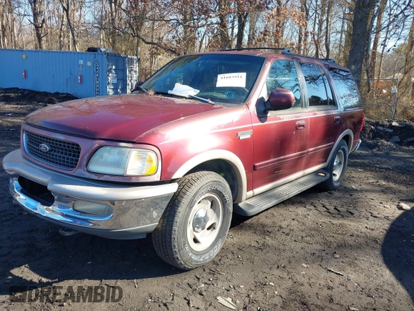1998 Ford Expedition XLT z VIN 1FMFU18L5WLA05569, wystawiony jako IAAI lot #41683911 z przebiegiem 235 322 mil mil oraz . Historia ofert i sprzedaży dostępna na DreamBid. Obrazek 2.
