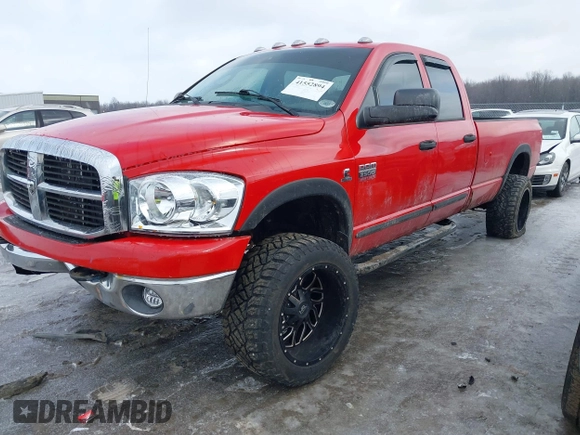 2007 Dodge Ram 2500 SLT with VIN 1D7KS28C17J525897, listed as a IAAI auction lot 41552894 with 426,157 mi miles. Bid and sale history available at carsss.com. Image 19.
