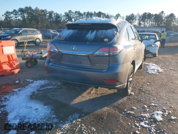 2014 Lexus RX 350 with VIN 2T2BK1BA4EC240238, listed as a IAAI auction lot 41289517 with 141,182 mi miles and . Bid and sale history available at DreamBid. Image 4.