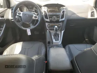 2014 Ford Focus Titanium with VIN 1FADP3N2XEL423320, listed as a Copart auction lot 58709875 with 93,011 mi miles and Salvage title. Bid and sale history available at DreamBid. Image 8.