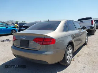 2010 Audi A4 2.0T Premium with VIN WAUAFAFL4AN026984, listed as a IAAI auction lot 41995634 with 121,440 mi miles. Bid and sale history available at carsss.com. Image 4.