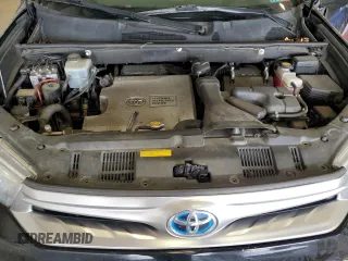 2012 Toyota Highlander Hybrid Limited with VIN JTEDC3EH3C2008879, listed as a Copart auction lot 52225555 with 0 mi miles and Salvage Title. Bid and sale history available at carsss.com. Image 12.