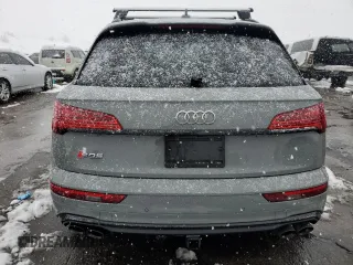 2021 Audi SQ5 Premium Plus with VIN WA1B4AFY2M2035496, listed as a Copart auction lot 79414574 with 58,326 mi miles and Salvage Title. Bid and sale history available at carsss.com. Image 6.