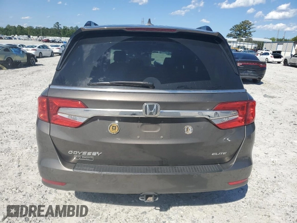 2019 Honda Odyssey Elite z VIN 5FNRL6H97KB078414, wystawiony jako Copart lot #57327895 z przebiegiem 119 259 mil mil oraz Szkoda całkowita • Salvage title. Historia ofert i sprzedaży dostępna na DreamBid. Obrazek 6.