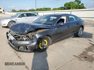 2018 Audi A5 Sportback Premium Plus с VIN WAUENCF51JA136819, выставлен на аукционе Copart как лот 55898545 с пробегом 112 685 миль миль и Списание • Salvage title. История ставок и продаж доступна на DreamBid. Изображение 1.