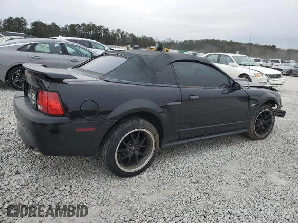 2002 Ford Mustang GT Deluxe with VIN 1FAFP45X82F161625, listed as a Copart auction lot 42037185 with 195,870 mi miles and Clean title. Bid and sale history available at DreamBid. Image 3.