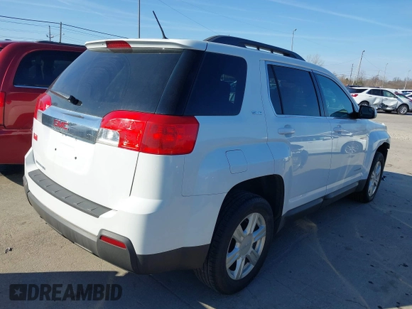 2014 GMC Terrain SLE z VIN 2GKALREK4E6202482, wystawiony jako IAAI lot #41882136 z przebiegiem 122 236 mil mil oraz . Historia ofert i sprzedaży dostępna na DreamBid. Obrazek 4.