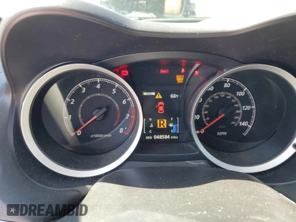 2015 Mitsubishi Lancer SE with VIN JA32V2FW9FU006882, listed as a Copart auction lot 66994204 with 48,584 mi miles and Salvage Title. Bid and sale history available at DreamBid. Image 9.