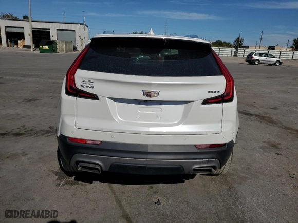 2022 Cadillac XT4 FWD Premium Luxury with VIN 1GYFZCR45NF100049, listed as a Copart auction lot 50213255 with 62,391 mi miles and Salvage Title. Bid and sale history available at carsss.com. Image 6.