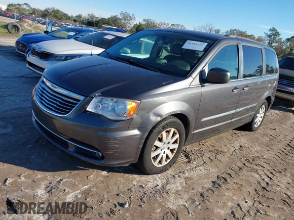 2016 Chrysler Town & Country Touring with VIN 2C4RC1BG6GR245495, listed as a IAAI auction lot 41410233 with 143,348 mi miles and . Bid and sale history available at DreamBid. Image 17.