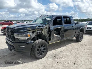 2020 Ram 2500 Laramie with VIN 3C6UR5NL1LG249759, listed as a Copart auction lot 68005064 with 137,130 mi miles and Salvage Title. Bid and sale history available at carsss.com. Image 1.