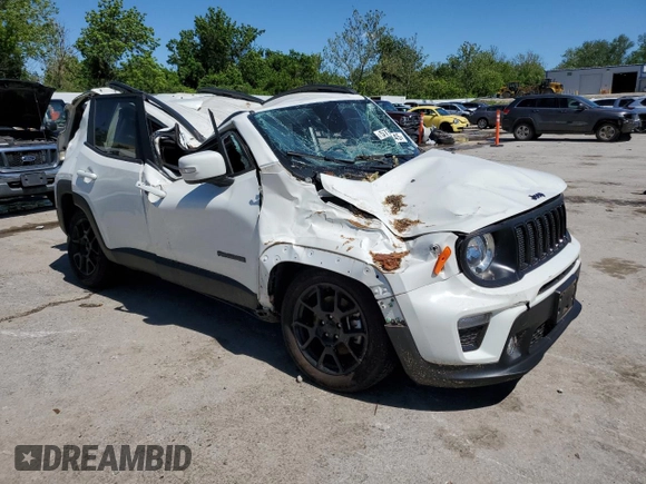 2020 Jeep Renegade Latitude с VIN ZACNJABB5LPL20384, выставлен на аукционе Copart как лот 57878445 с пробегом 50 307 миль миль и Списание • Salvage title. История ставок и продаж доступна на DreamBid. Изображение 4.