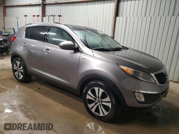 2012 Kia Sportage EX with VIN KNDPCCA28C7246734, listed as a Copart auction lot 57668255 with 128,258 mi miles and Clean title. Bid and sale history available at DreamBid. Image 4.