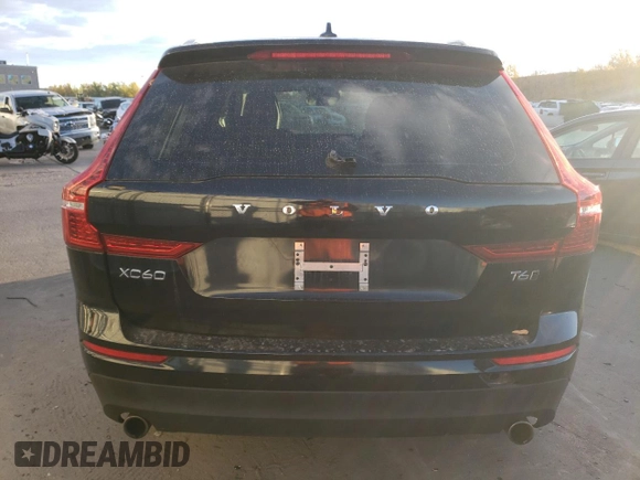 2021 Volvo XC60 Momentum with VIN YV4A22RK4M1685809, listed as a Copart auction lot 77185434 with 47,420 mi miles and Salvage Title. Bid and sale history available at carsss.com. Image 6.