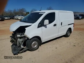 2015 Nissan NV200 SV with VIN 3N6CM0KN3FK734429, listed as a Copart auction lot 48637795 with 147,210 mi miles and Salvage Title. Bid and sale history available at carsss.com. Image 1.