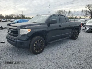 2017 Toyota Tundra 2WD SR with VIN 5TFRM5F15HX116385, listed as a Copart auction lot 41522765 with 124,401 mi miles and Salvage Title. Bid and sale history available at carsss.com. Image 1.