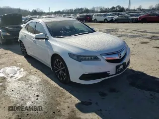 2015 Acura TLX V6 Tech with VIN 19UUB3F57FA001506, listed as a Copart auction lot 41896415 with 139,943 mi miles and Salvage Title. Bid and sale history available at carsss.com. Image 10.