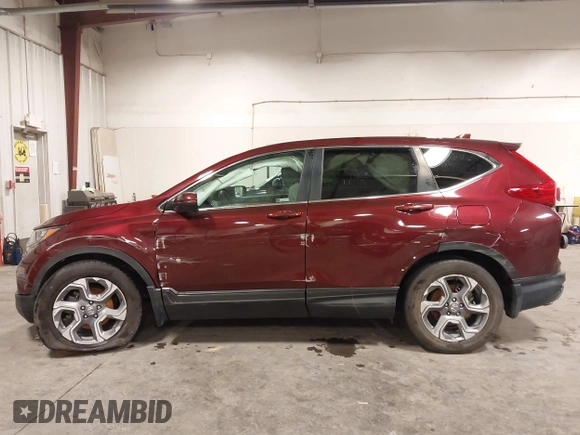 2019 Honda CR-V EX with VIN 5J6RW2H55KL021343, listed as a IAAI auction lot 41599161 with 75,727 mi miles. Bid and sale history available at carsss.com. Image 14.