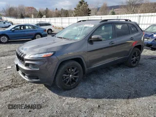 2014 Jeep Cherokee Latitude with VIN 1C4PJMCB0EW294441, listed as a Copart auction lot 83193884 with 70,608 mi miles and Salvage Title. Bid and sale history available at DreamBid. Image 1.