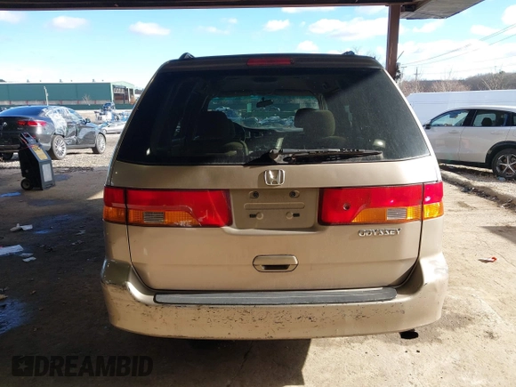 2004 Honda Odyssey EX-RES z VIN 5FNRL18874B127785, wystawiony jako IAAI lot #41141221 z przebiegiem 151 036 mil mil oraz . Historia ofert i sprzedaży dostępna na DreamBid. Obrazek 16.