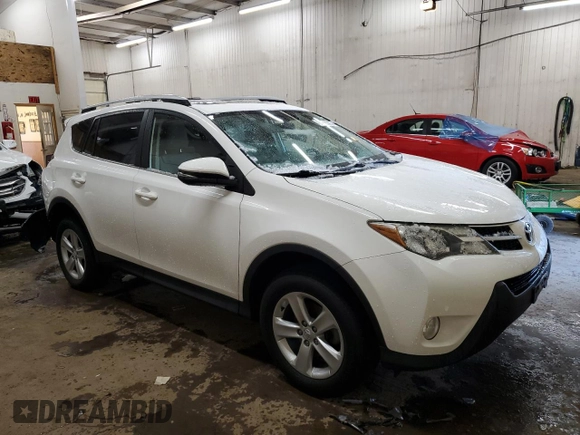 2013 Toyota RAV4 XLE with VIN JTMRFREV6D5028120, listed as a Copart auction lot 51215905 with 112,092 mi miles and Salvage Title. Bid and sale history available at DreamBid. Image 4.
