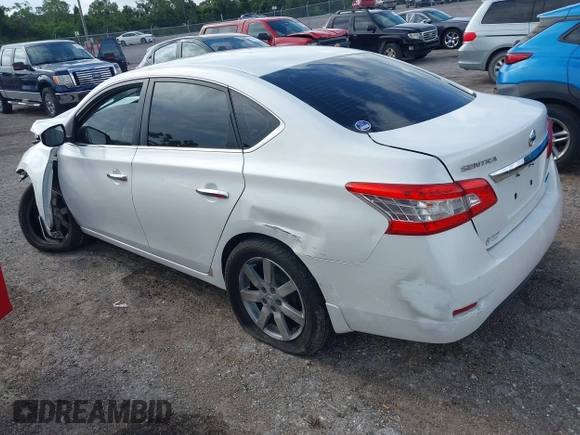 2014 Nissan Sentra SV with VIN 3N1AB7AP7EL635815, listed as a IAAI auction lot 42477654 with 182,596 mi miles and . Bid and sale history available at DreamBid. Image 3.