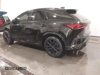 2024 Lexus RX 500h F Sport Performance with VIN 2T2BCMEAXRC018321, listed as a IAAI auction lot 41979819 with 8,184 mi miles and . Bid and sale history available at DreamBid. Image 3.