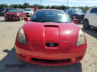 2000 Toyota Celica GT with VIN JTDDR32T0Y0061960, listed as a Copart auction lot 73967584 with 0 mi miles and Salvage Title. Bid and sale history available at carsss.com. Image 5.