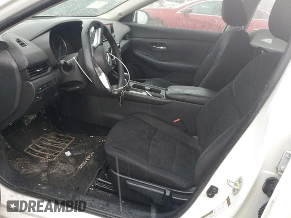 2022 Nissan Sentra S with VIN 3N1AB8BV7NY292932, listed as a Copart auction lot 51415075 with 50,367 mi miles and Salvage Title. Bid and sale history available at carsss.com. Image 7.