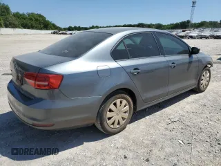 2015 Volkswagen Jetta S with VIN 3VW2K7AJ2FM303531, listed as a Copart auction lot 57272785 with 171,855 mi miles and Salvage title. Bid and sale history available at DreamBid. Image 3.