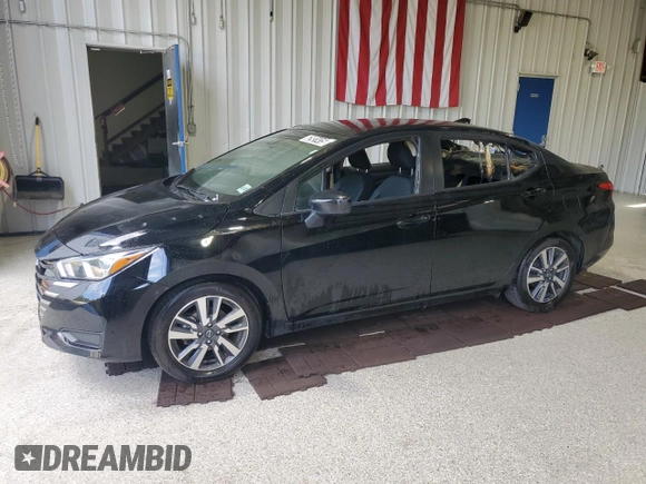 2023 Nissan Versa SV with VIN 3N1CN8EVXPL852776, listed as a Copart auction lot 62931415 with Not provided miles and Salvage title. Bid and sale history available at DreamBid. Image 1.
