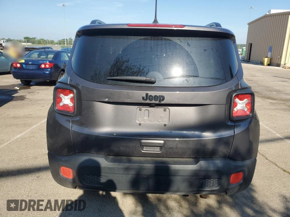2018 Jeep Renegade Latitude с VIN ZACCJABBXJPH32288, выставлен на аукционе Copart как лот 64493895 с пробегом Не указан миль и Списание • Salvage title. История ставок и продаж доступна на DreamBid. Изображение 6.