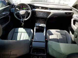 2022 Audi e-tron Sportback S line Premium with VIN WA11ABGE7NB023215, listed as a Copart auction lot 47039524 with 17,005 mi miles. Bid and sale history available at carsss.com. Image 8.
