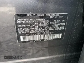 2025 Subaru Forester Premium with VIN JF2SLDBCXSH440859, listed as a Copart auction lot 45358015 with 2,210 mi miles and Salvage Title. Bid and sale history available at carsss.com. Image 12.